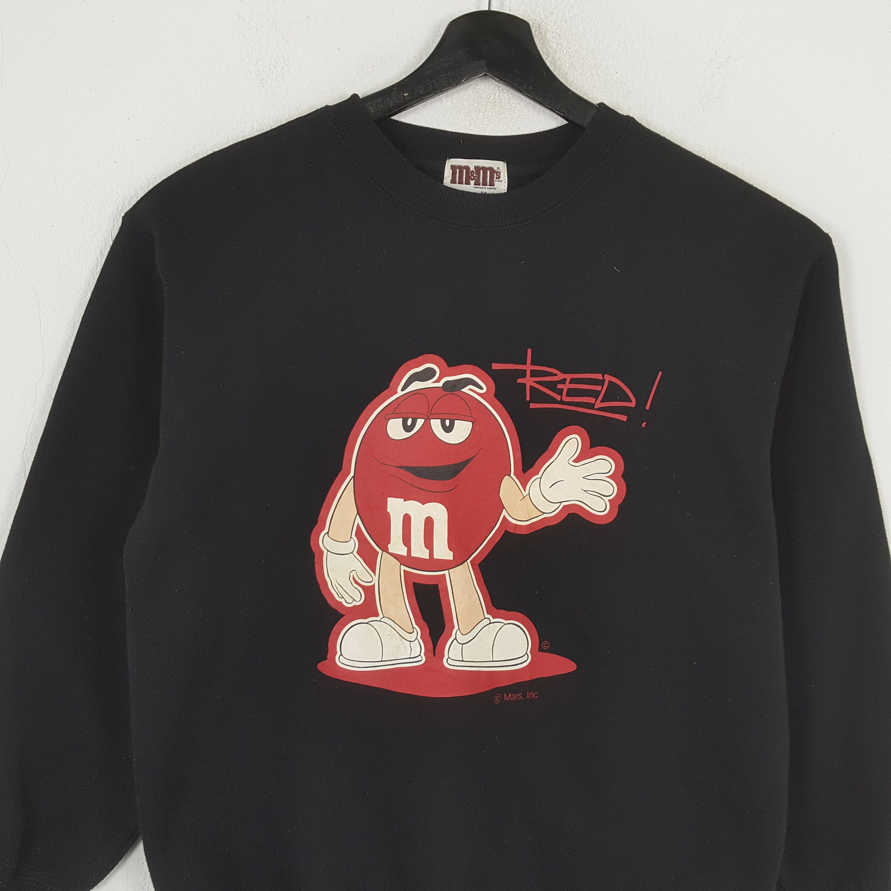 Chocolate × Vintage M&M Chocolate Brand Promo Style Sweatshirt Size US M / EU 48-50 / 2 - 2 Thumbnail