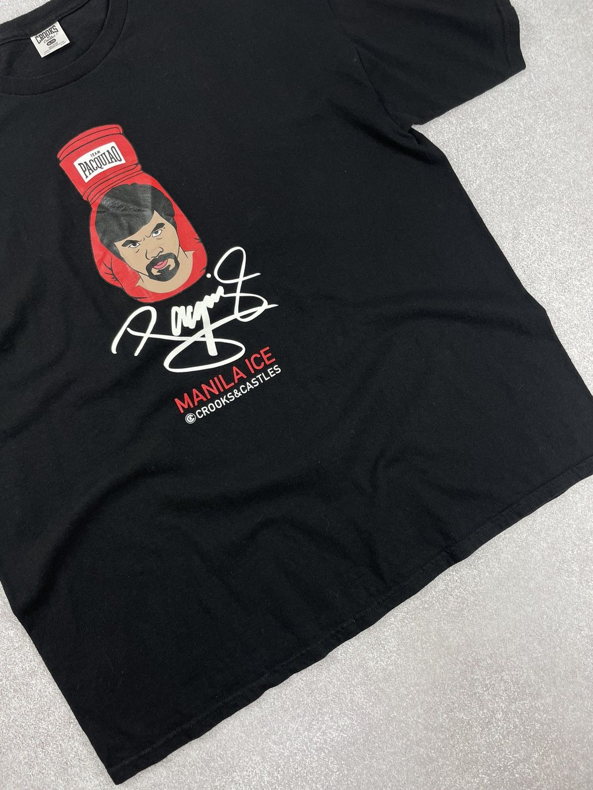 Crooks & Castles Crooks & Castles Manny Pacquiao Y2k Hype Tee T shirt Size US XL / EU 56 / 4 - 3 Thumbnail