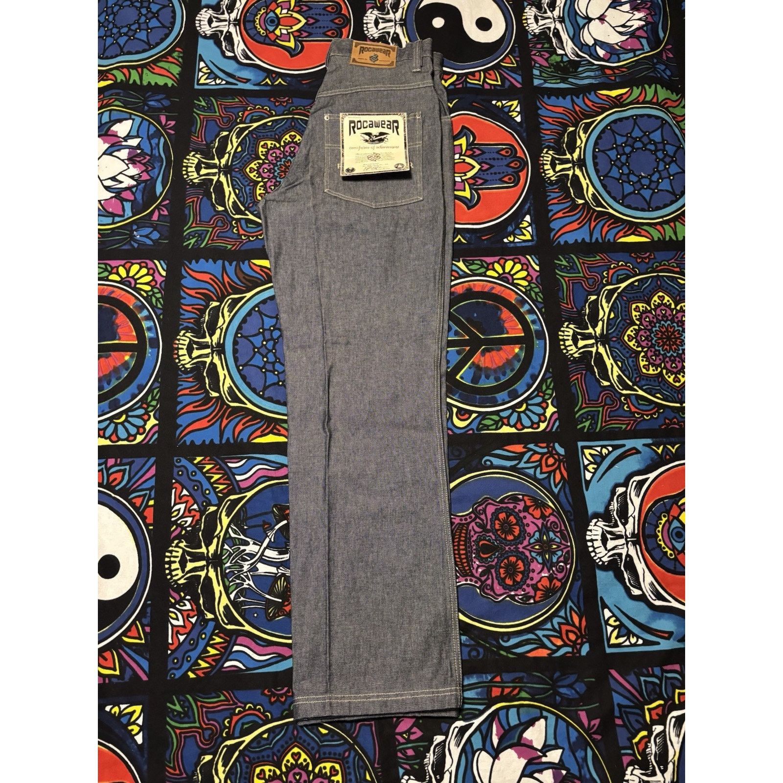 Vintage rocawear pants Y2k 2000s Long Pants 32 X 34 Rare Hip Hop Size US 32 / EU 48 - 4 Thumbnail