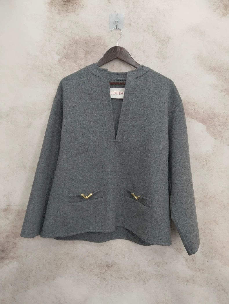 Versace Versace Tweed coat Size XXS / US 00 / IT 34 - 1 Thumbnail