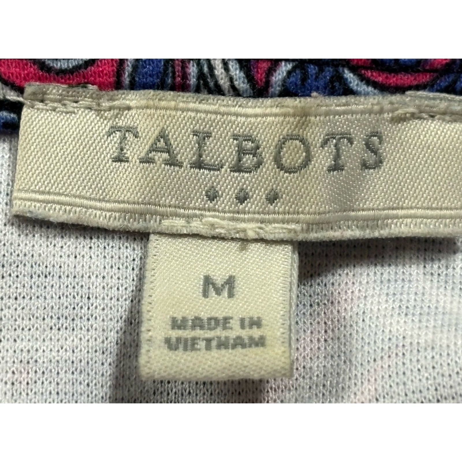 Talbots Talbots Paisley Shift Dress S Medium Women’s Sleeveless Stretch Everyday Multicolor Short M Womens Size M / US 6-8 / IT 42-44 - 7 Thumbnail