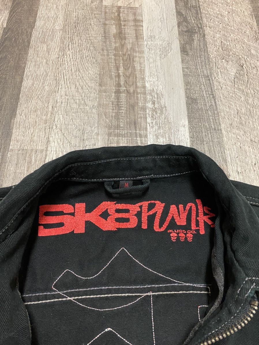Vintage Vintage Sk8punk Plugg Co Punk Rock Jacket Rare Zip up Y2k Size US M / EU 48-50 / 2 - 8 Thumbnail