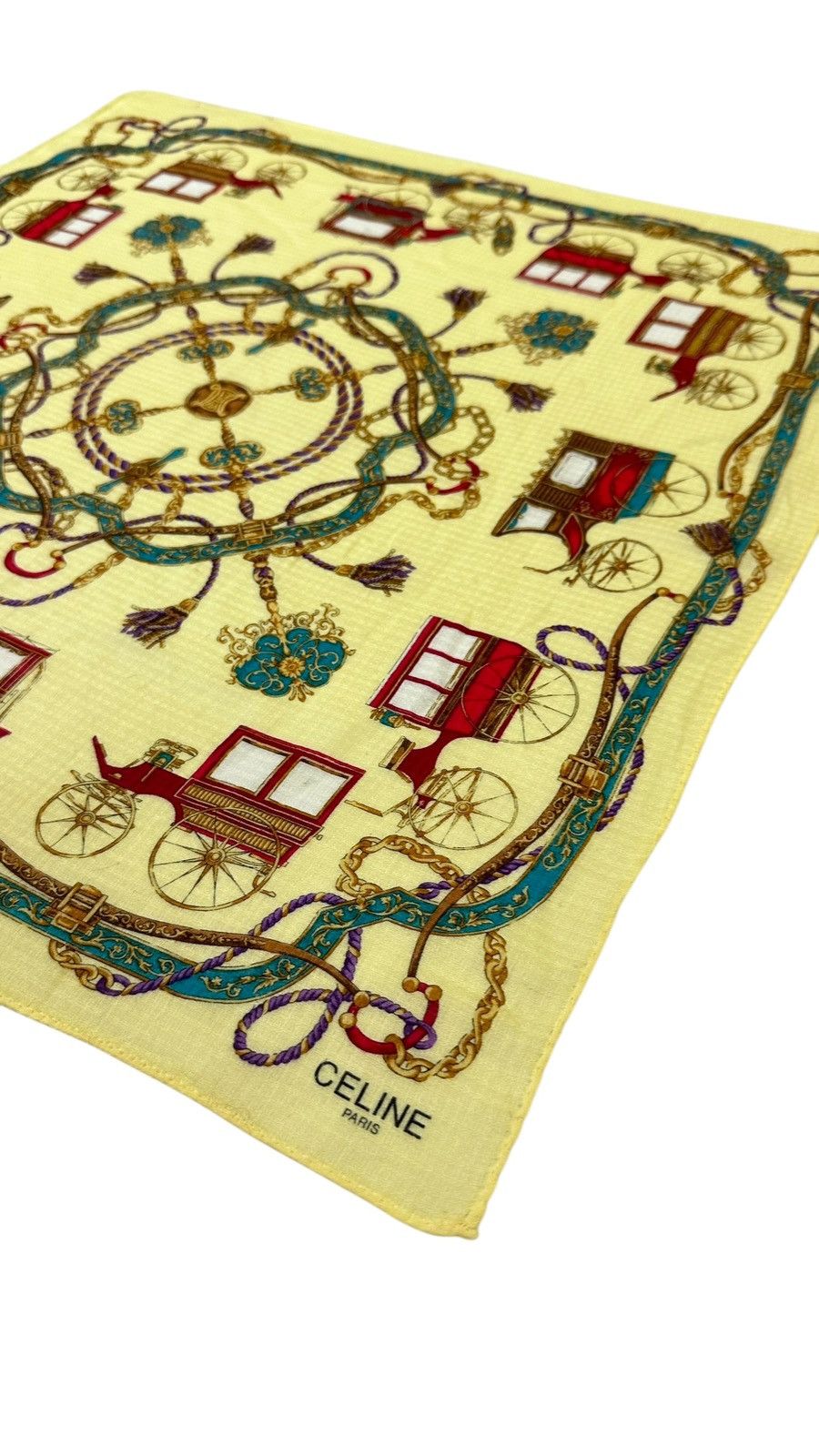 Celine × Vintage Celine Bandana / Handkerchief Size ONE SIZE - 5 Thumbnail