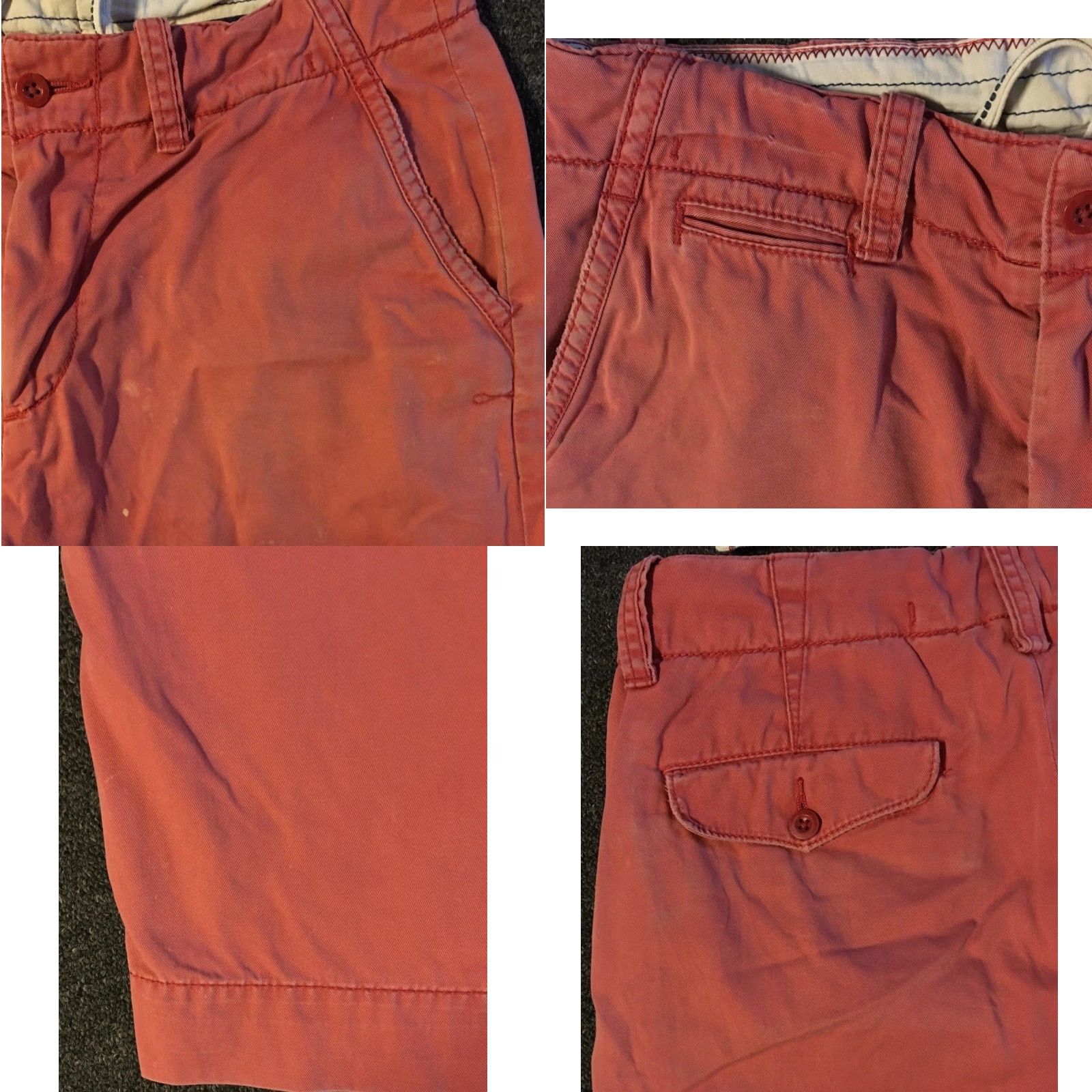 Vintage Vtg Polo Ralph Lauren 90s Faded Distress Shorts Polo Ralph Lauren Polo Shorts 32 Army Military Grunge 92 Mens Size US XS / EU 42 / 0 - 8 Thumbnail