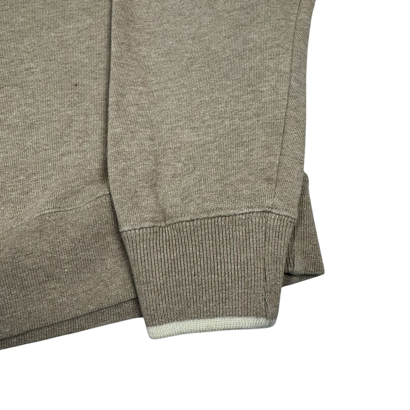 Champion Champion Women Beige Spell Out Quarter Zip Sweatshirt Medium Size M / US 6-8 / IT 42-44 - 4 Thumbnail