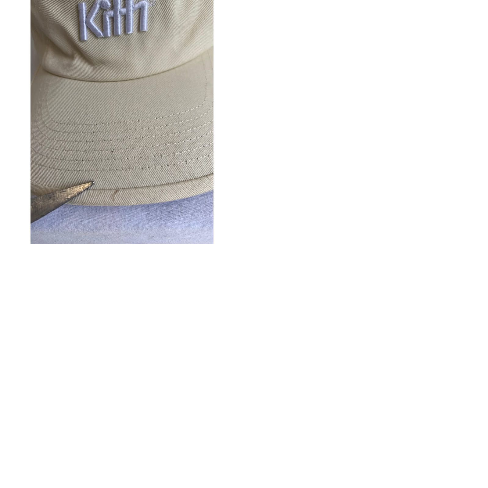 Kith Kith Hat Cream Tan Adjustable Strapback Cap 5-Panel Camper Authentic #K5 Size ONE SIZE - 9 Thumbnail