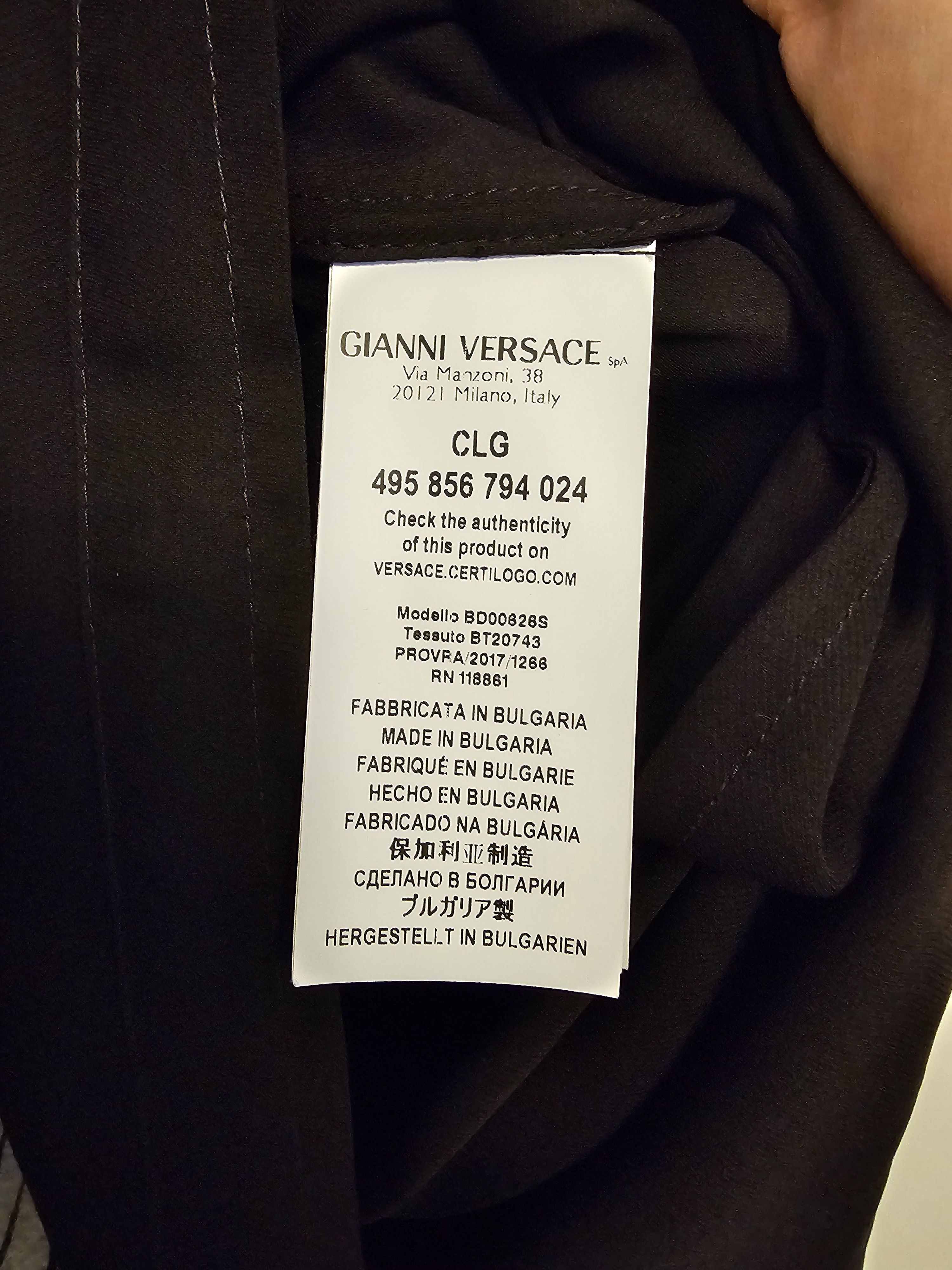 Versace Ganni Versace silk blouse Size S / US 4 / IT 40 - 7 Thumbnail
