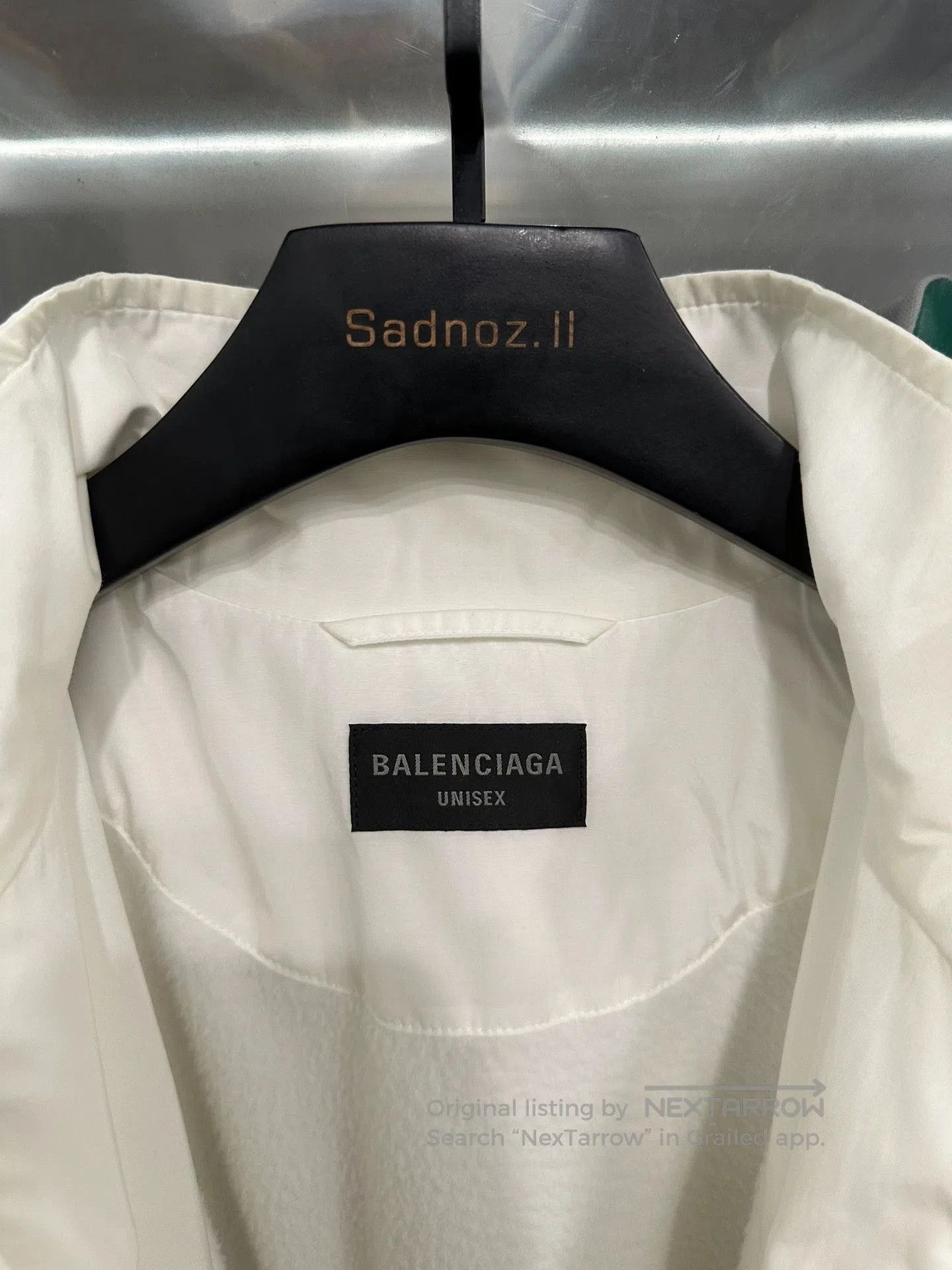 Balenciaga limited edition balenciaga white coach jacket. Size US M / EU 48-50 / 2 - 4 Thumbnail
