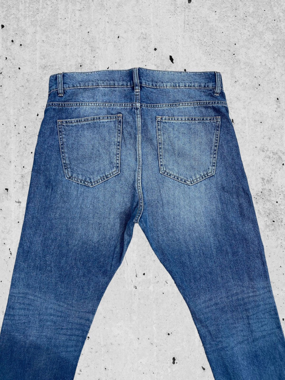 Jean 🔥 Devided Blue Distressed Denim Streetwear W34🔥 Size US 34 / EU 50 - 9 Thumbnail