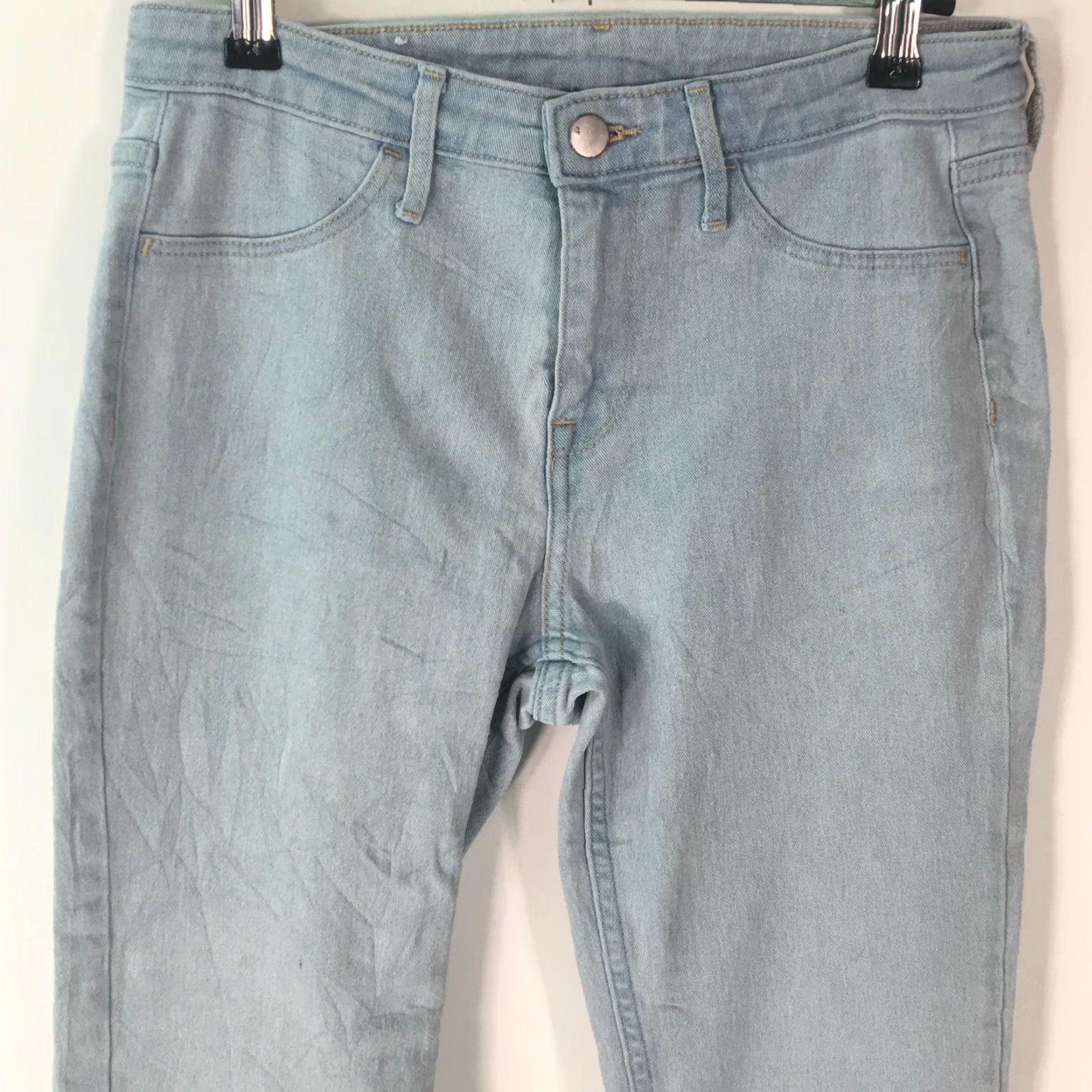 H&M H&M Casual Blue Skinny Ankle Jeans Womens Size 26 Regular Fit 28 Inseam Stretch Size 26" / US 2 / IT 38 - 3 Thumbnail