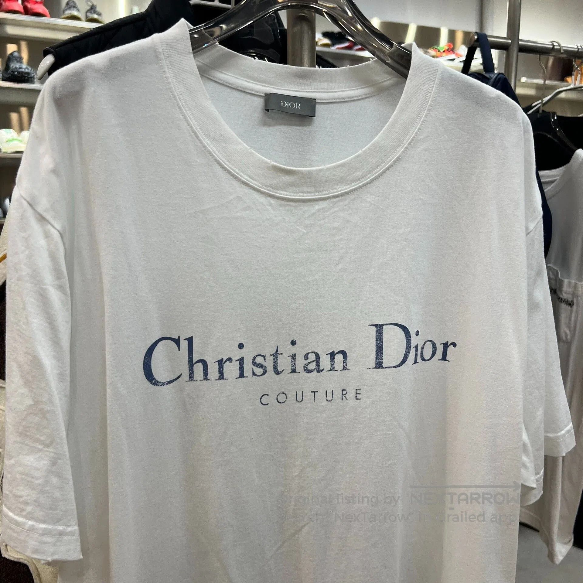 Dior Dior FW25 Cotton Distressed Couture Print T. Size US XL / EU 56 / 4 - 2 Thumbnail