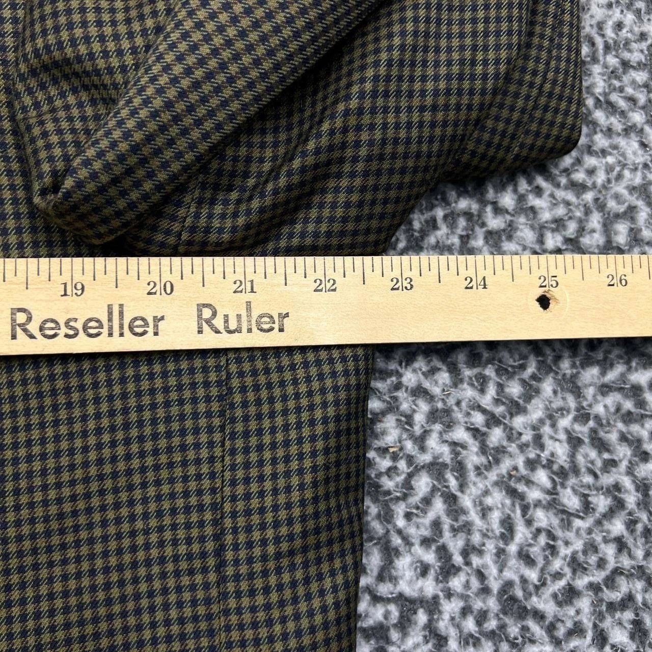 Nautica Vintage Nautica Blazer Men 44L Houndstooth 3 Button Wool Size 44L - 8 Thumbnail