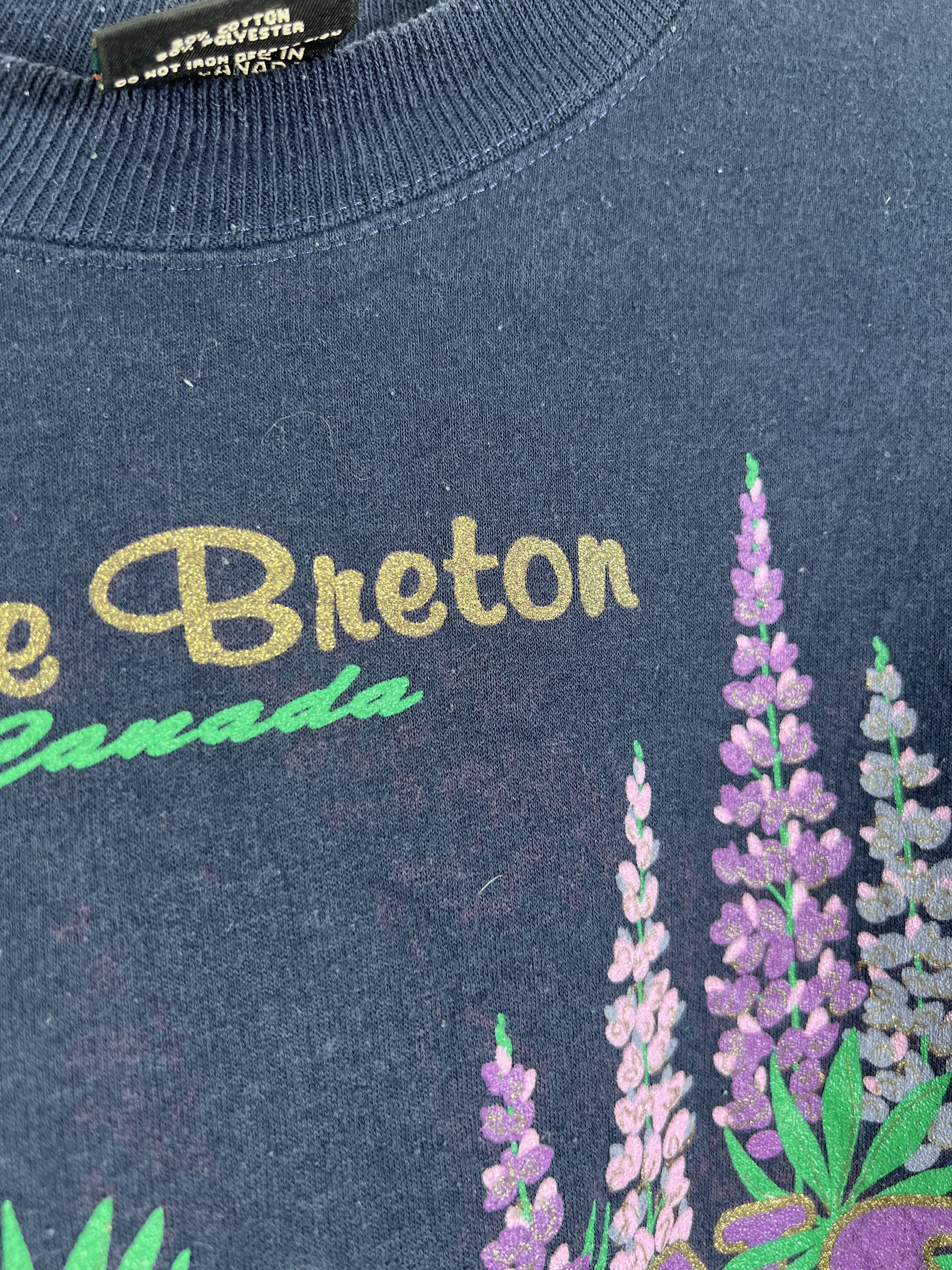 Vintage No.4876 VTG 90s Cape Breton Canada Souvenir Sweatshirt (L) Size US L / EU 52-54 / 3 - 8 Thumbnail