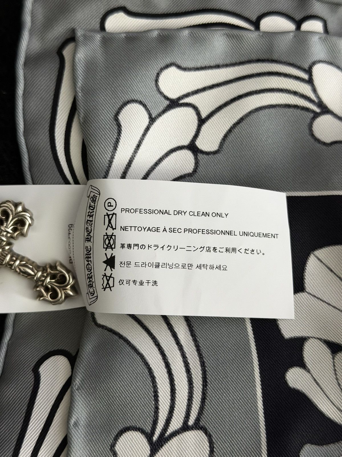 Chrome Hearts Chrome Hearts Ceiling Silk Scarf Size ONE SIZE - 4 Thumbnail