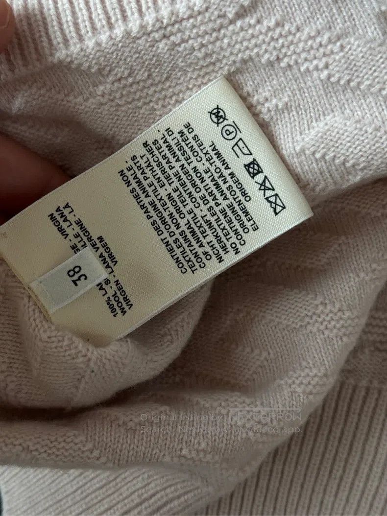 Hermes Hermes Light Pink Cashmere Coat Size XS / US 0-2 / IT 36-38 - 6 Thumbnail