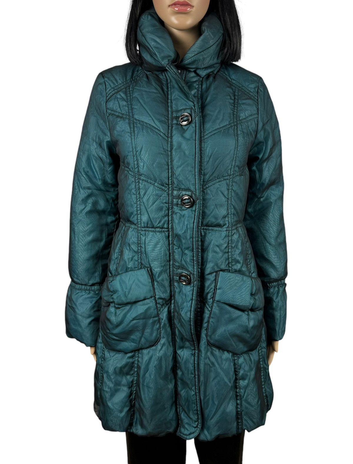 Jean Charles De Castelbajac × Vintage Castelbajac Mesh-Covered Down Jacket Vintage Archive size 1 Size S / US 4 / IT 40 - 3 Thumbnail