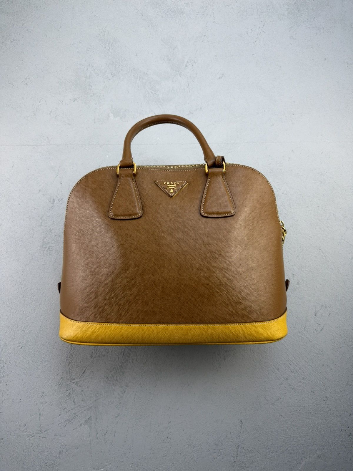 Prada Prada Saffiano Lux Caramel + Mimo Size ONE SIZE - 1 Thumbnail