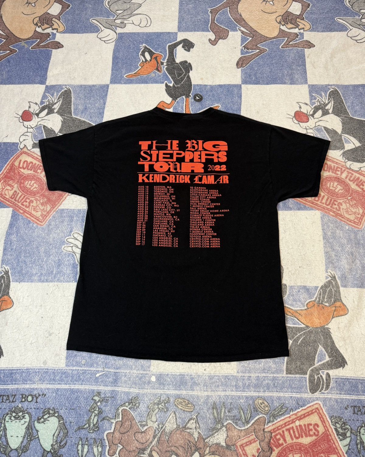 Kendrick Lamar Kendrick lamar the big steppers tour tee Size US XL / EU 56 / 4 - 3 Thumbnail