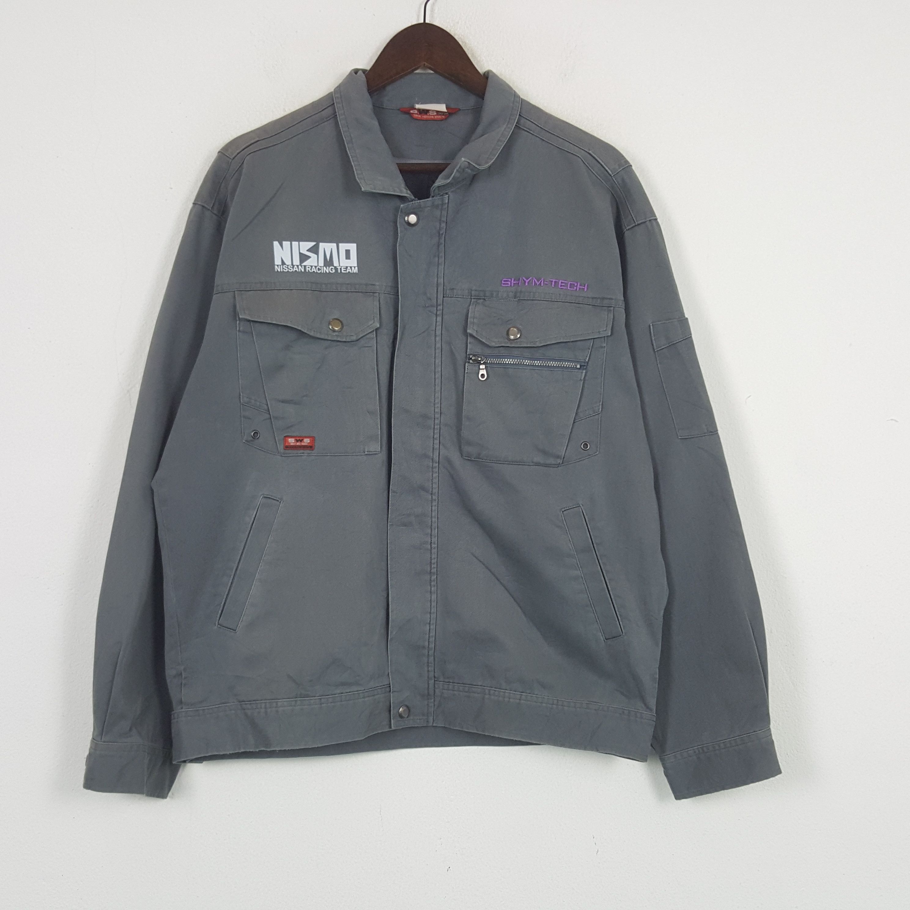 Vintage Vintage Nismo Nissan Custom Art Worker Uniform Jacket Size US L / EU 52-54 / 3 - 3 Thumbnail