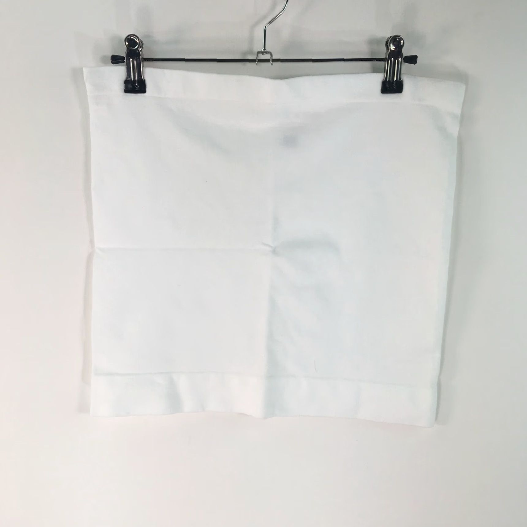 Vintage Womens Collection Regular Fit Off Shoulder Cropped White Tube Top Size Large Size L / US 10 / IT 46 - 2 Thumbnail