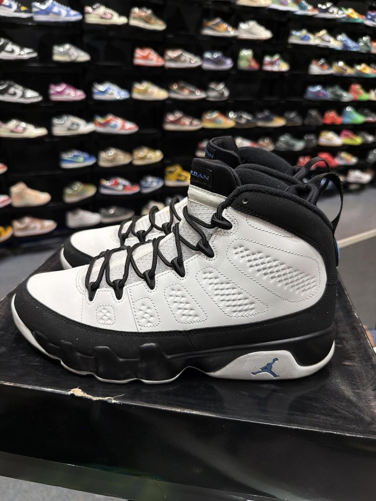 Jordan Brand Size 8.5 - Jordan 9 Retro University Blue 2020 CT8019 140 Size US 8.5 / EU 41-42 - 5 Thumbnail