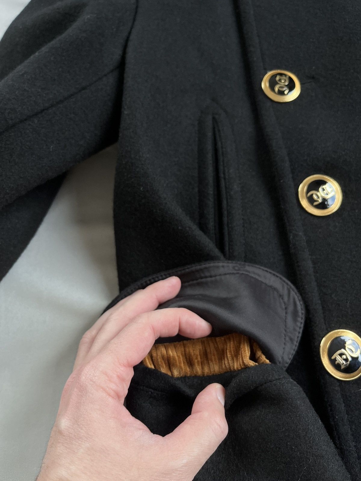 Dsquared2 DSQUARED2 GORGEOUS Sailor Military Wool Peacoat Size US S / EU 44-46 / 1 - 7 Thumbnail