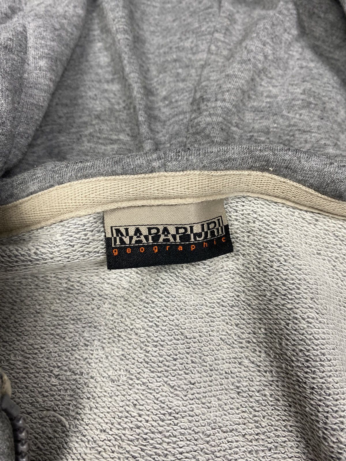 Napapijri Napapijri Outdoor Life Gorpcore Hoodie Zip Up Gray size s Size US S / EU 44-46 / 1 - 6 Thumbnail