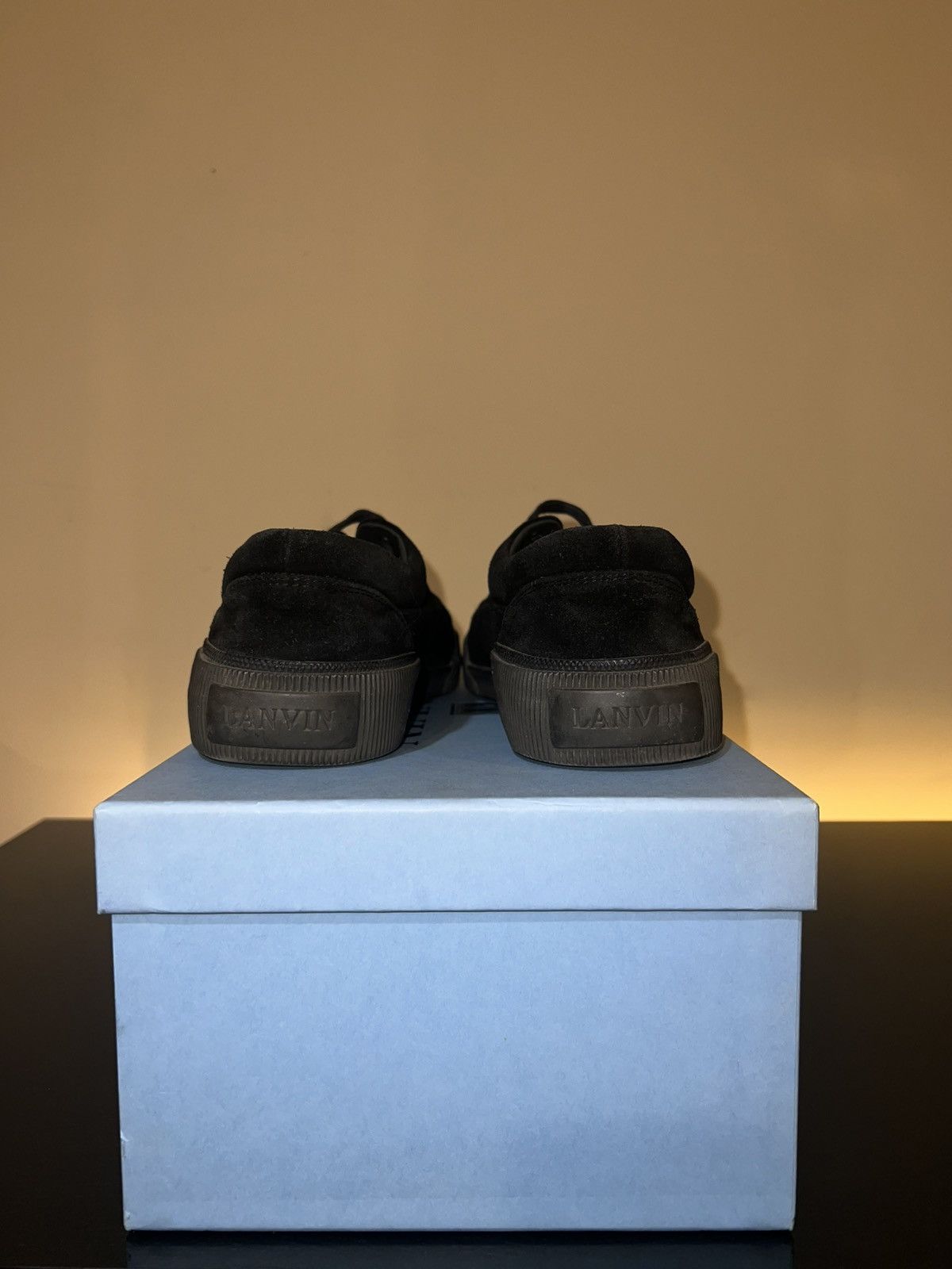 Lanvin Suede Low Top Sneaker Size US 7 / EU 40 - 3 Thumbnail