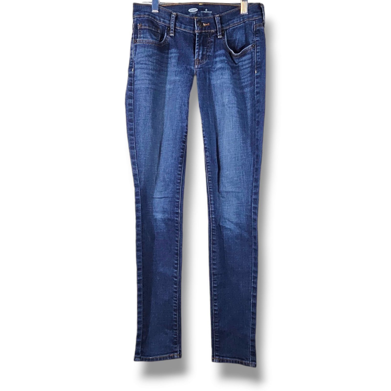Old Navy EUC Old Navy Original Skinny Jeans Sz. 0 Regular Dark Wash Size 25" / US 0 / IT 36 - 2 Thumbnail