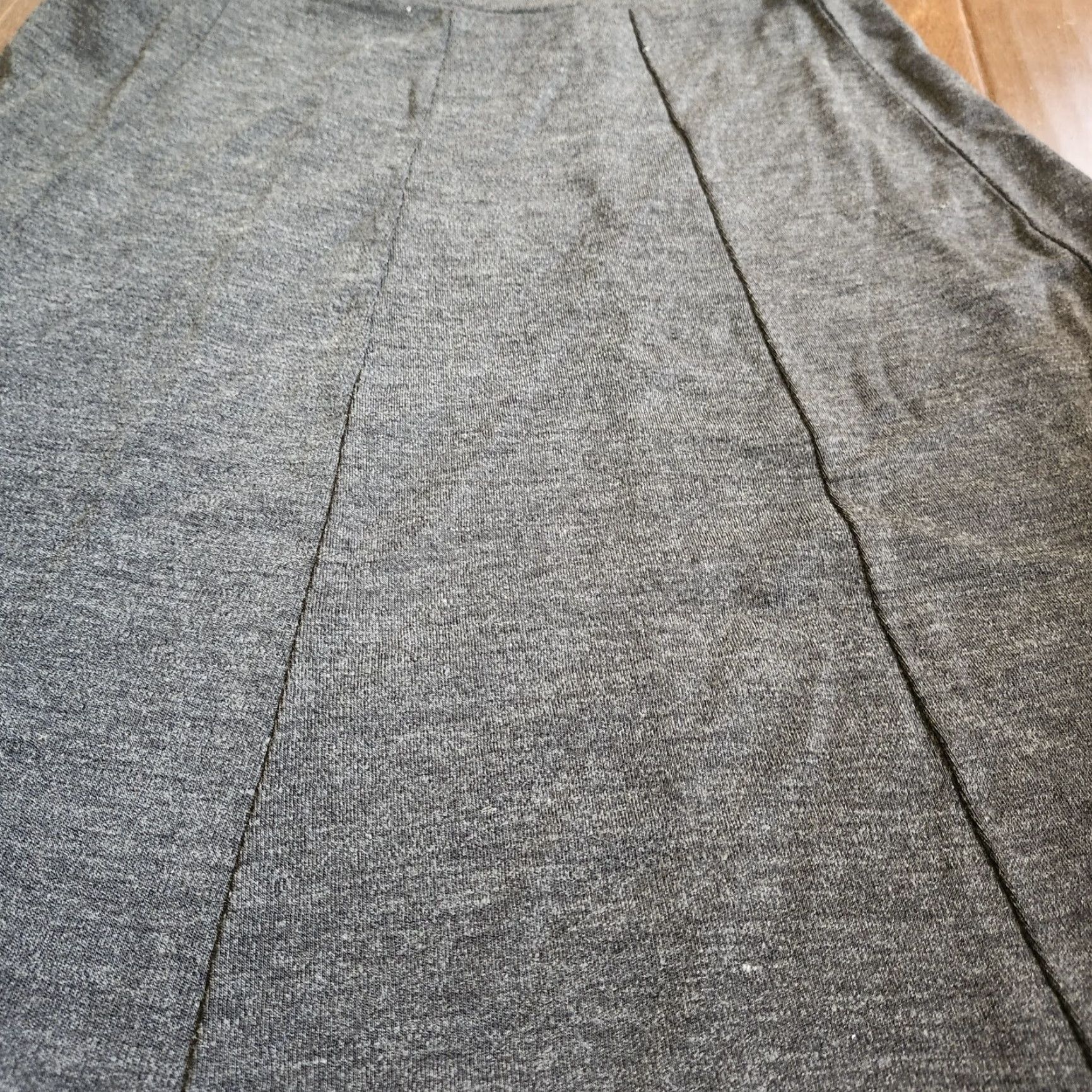 Banana Republic Banana Republic Skirt Wool Gray Heathered Solid Long Dress 0 Women Winter Spring Fall Regular XS? Size 25" / US 0 / IT 36 - 5 Thumbnail