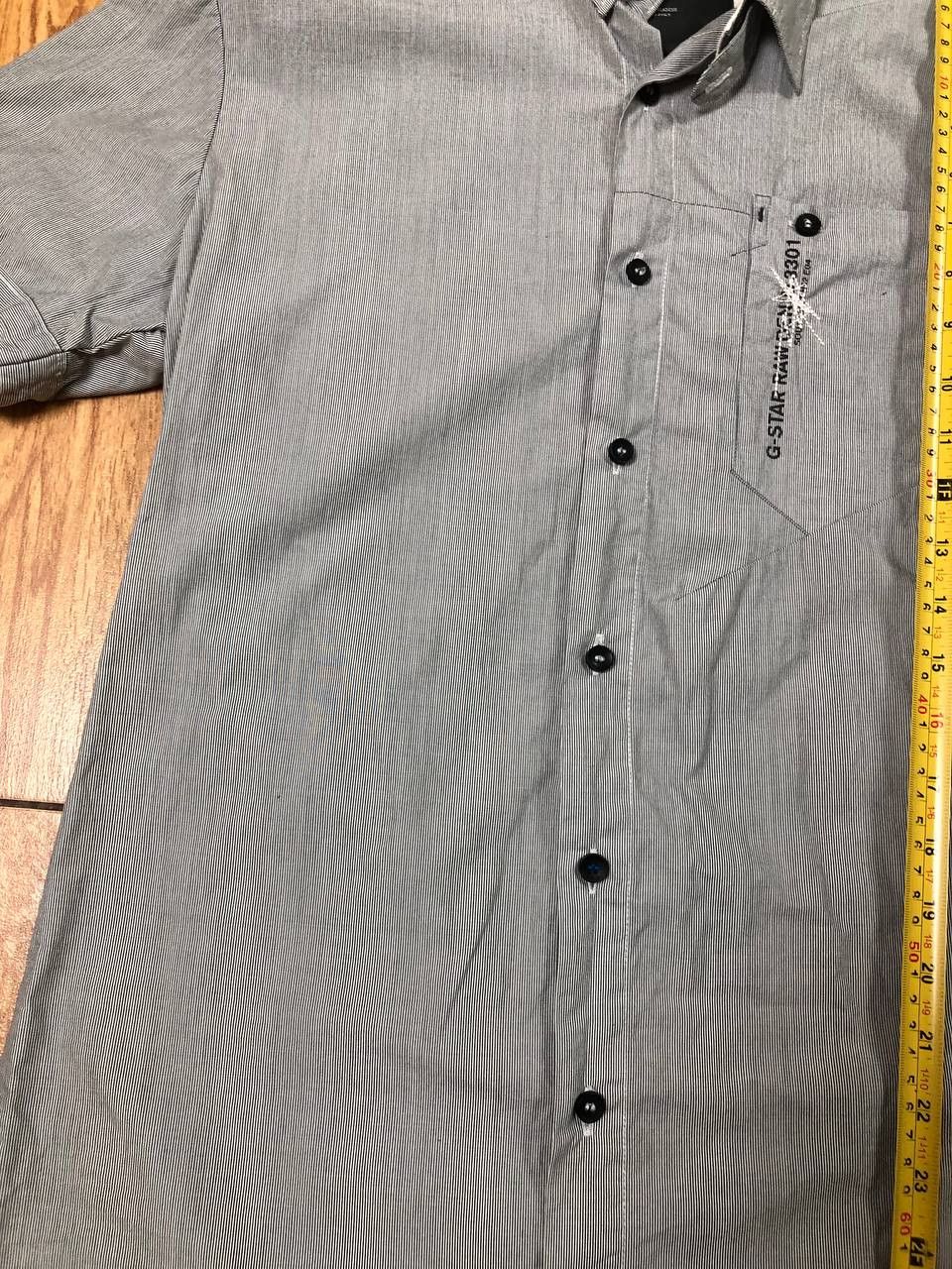 G-Star G Star Raw y2k avangard printed shirt slim Size US L / EU 52-54 / 3 - 6 Thumbnail