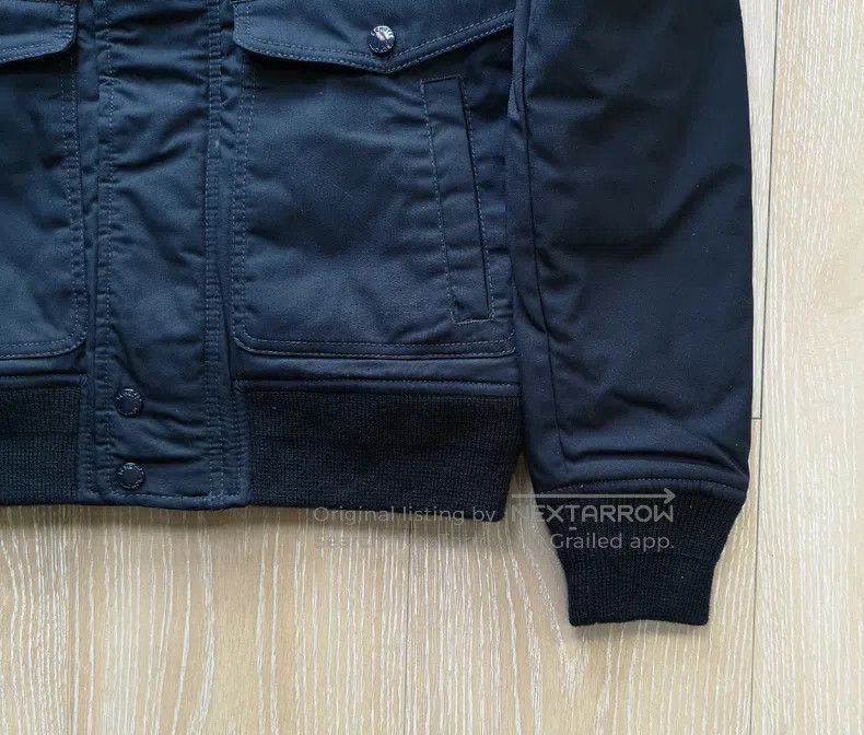 Schott Schott Men's padded fur collar cropped jacket jacket Size US M / EU 48-50 / 2 - 7 Thumbnail