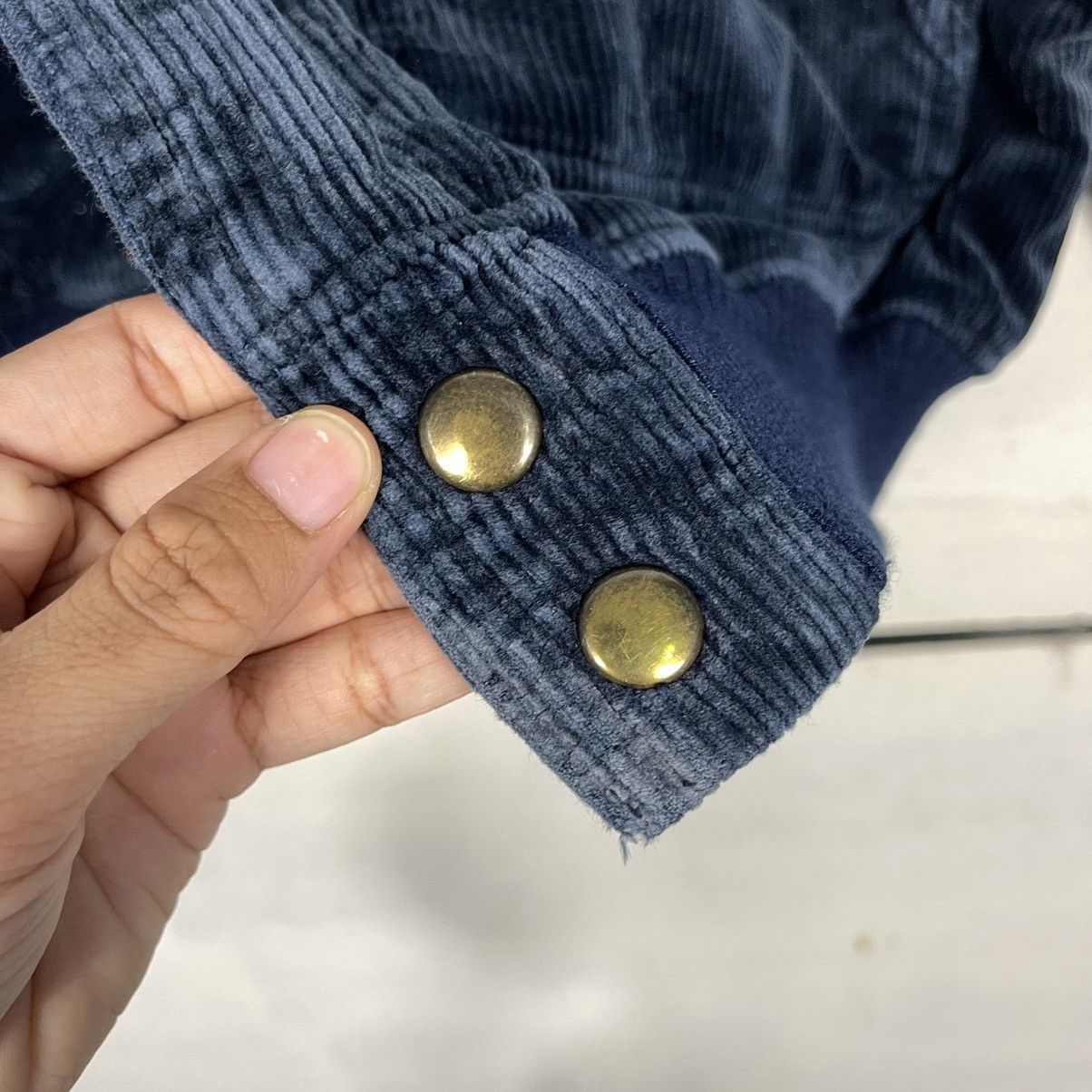 Big John Vintage 80s Big John Corduroy Button/Zipper Jacket Size US L / EU 52-54 / 3 - 14 Thumbnail