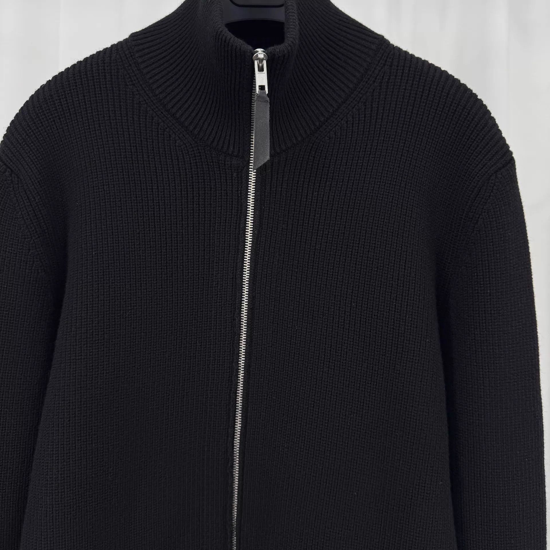 Maison Margiela Maison Margiela Black Zip Knit Jacket S 99 New Size S / US 4 / IT 40 - 3 Thumbnail