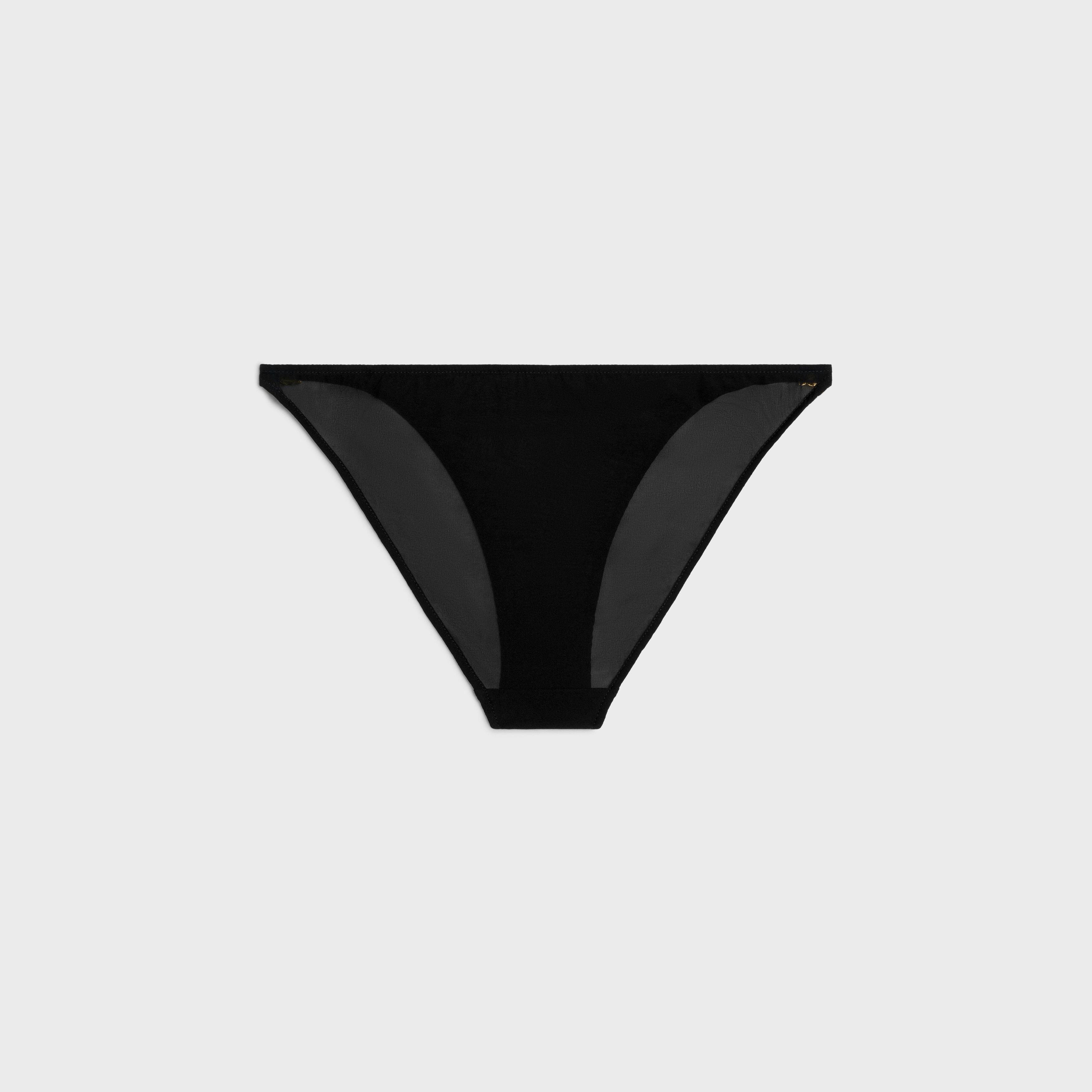 Celine o1w1db11124 Size: S / Silk Georgette Triomphe Underwear Size ONE SIZE - 2 Thumbnail