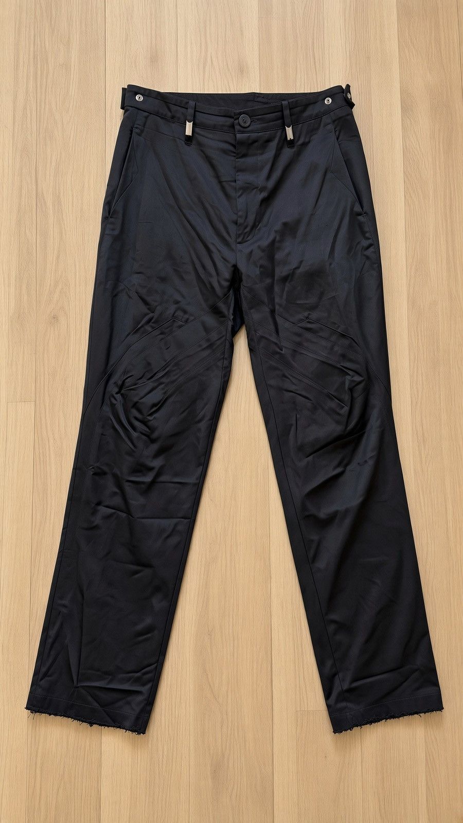 Kiko Kostadinov Meno Trousers in Black | Grailed