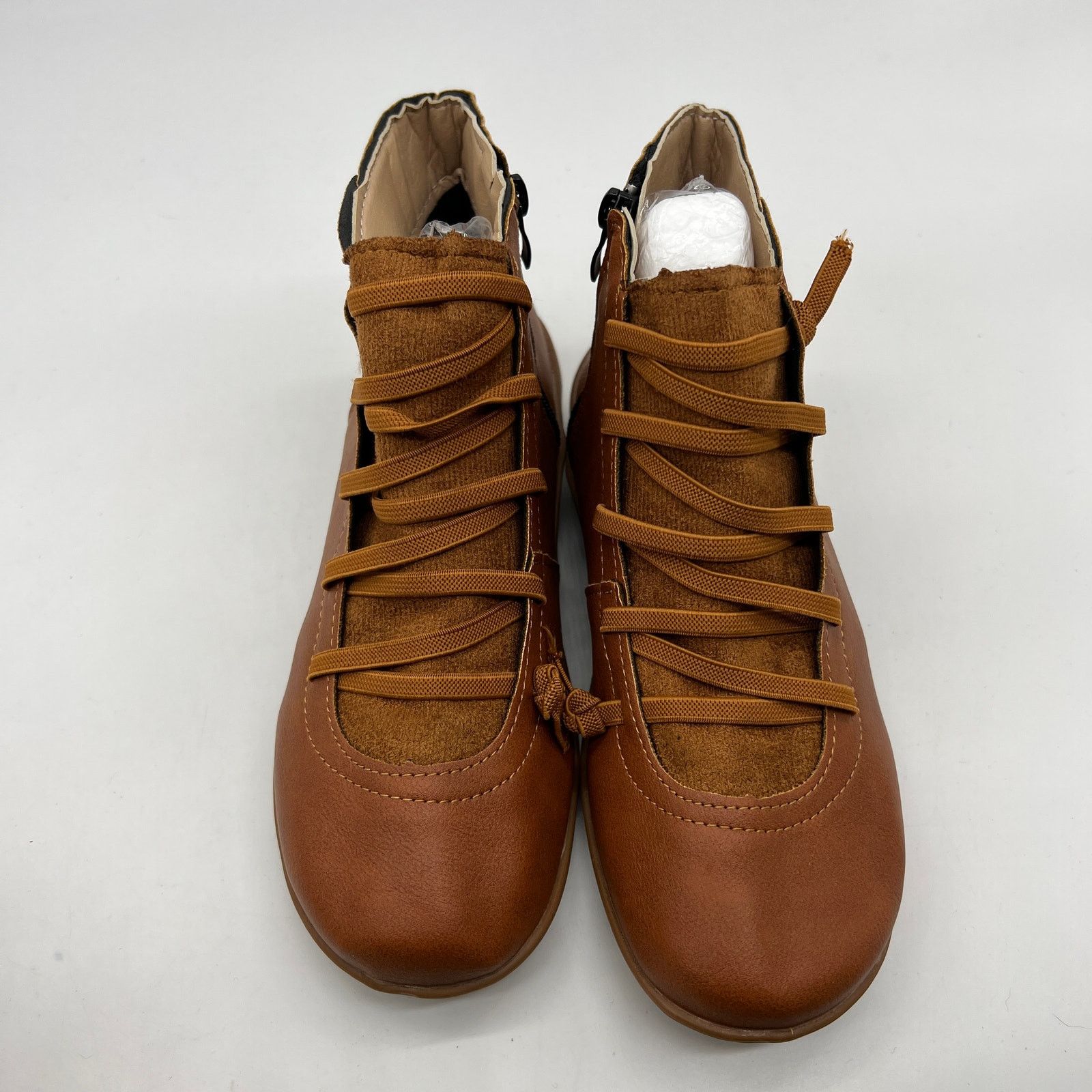 Other Ankle Boots Round Toe Casual Comfortable Lightweigh Size US 5 / IT 35 - 3 Thumbnail