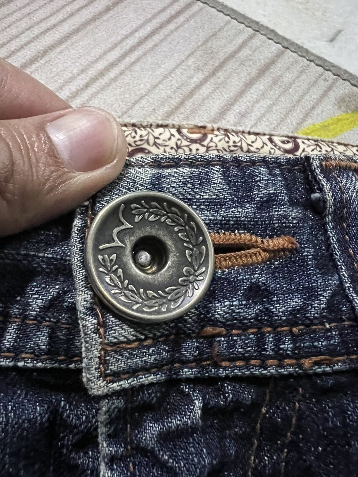 Edwin × If Six Was Nine × Seditionaries VINTAGE EDWIN 503 BLUE TRIP NICE FADED JEANS Size US 29 - 14 Thumbnail