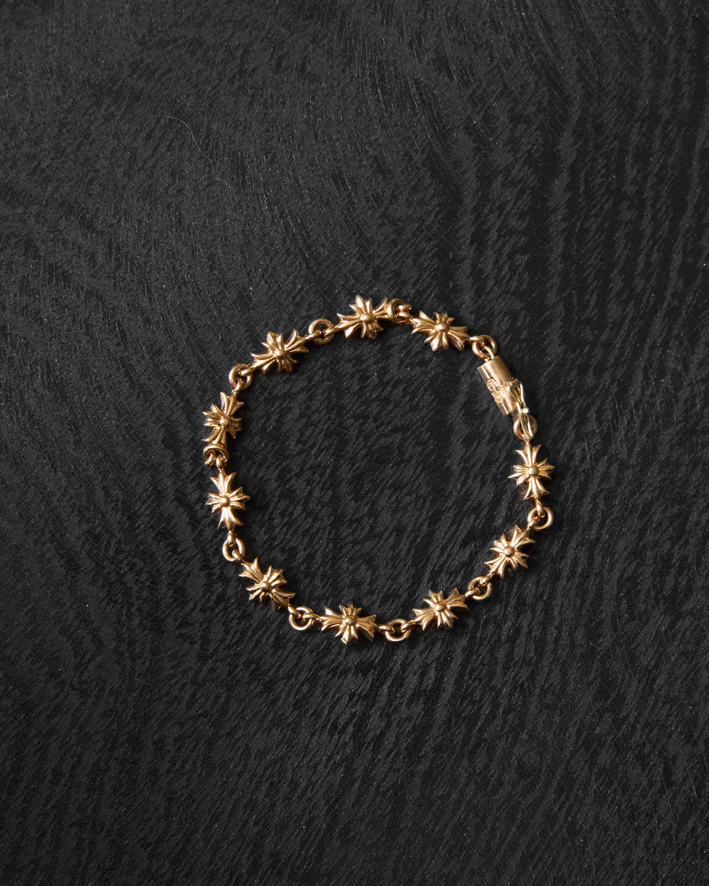 Chrome Hearts CHROME HEARTS Tiny E 22K Gold Bracelets Size ONE SIZE - 1 Thumbnail