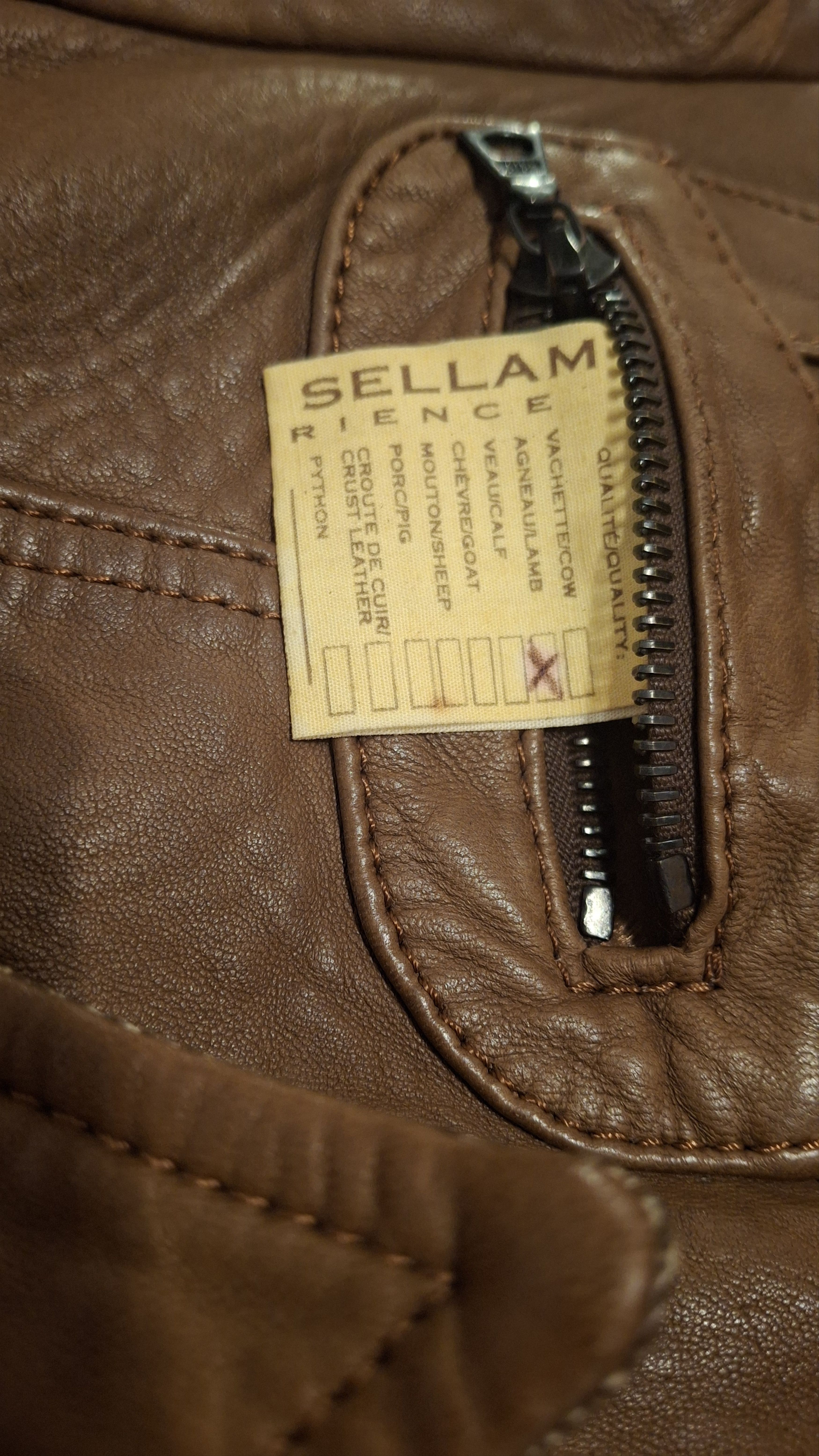 Isaac Sellam Experience Isaac Sellam Experience Leather Jacket Size S / US 4 / IT 40 - 4 Thumbnail