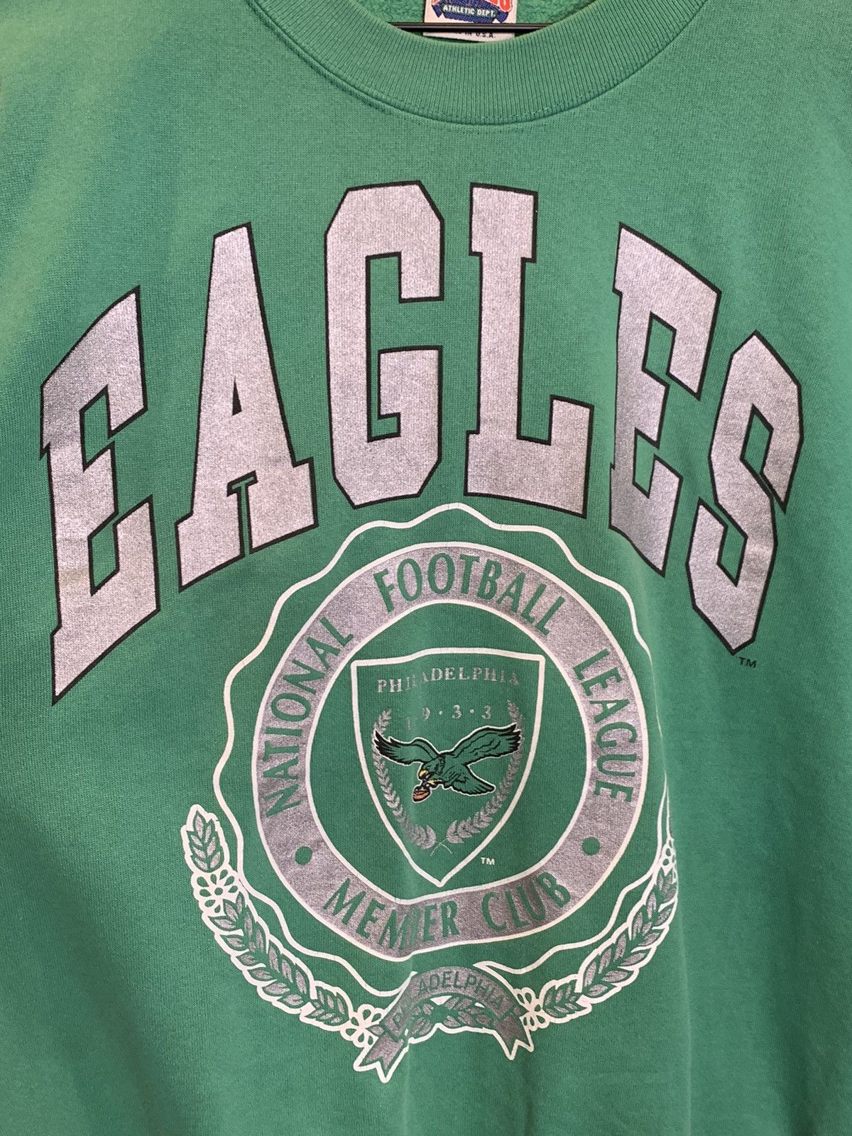 NFL × Nutmeg *RARE* Vintage Philadelphia Eagles Nutmeg NFL USA Sweatshirt Size US L / EU 52-54 / 3 - 2 Thumbnail