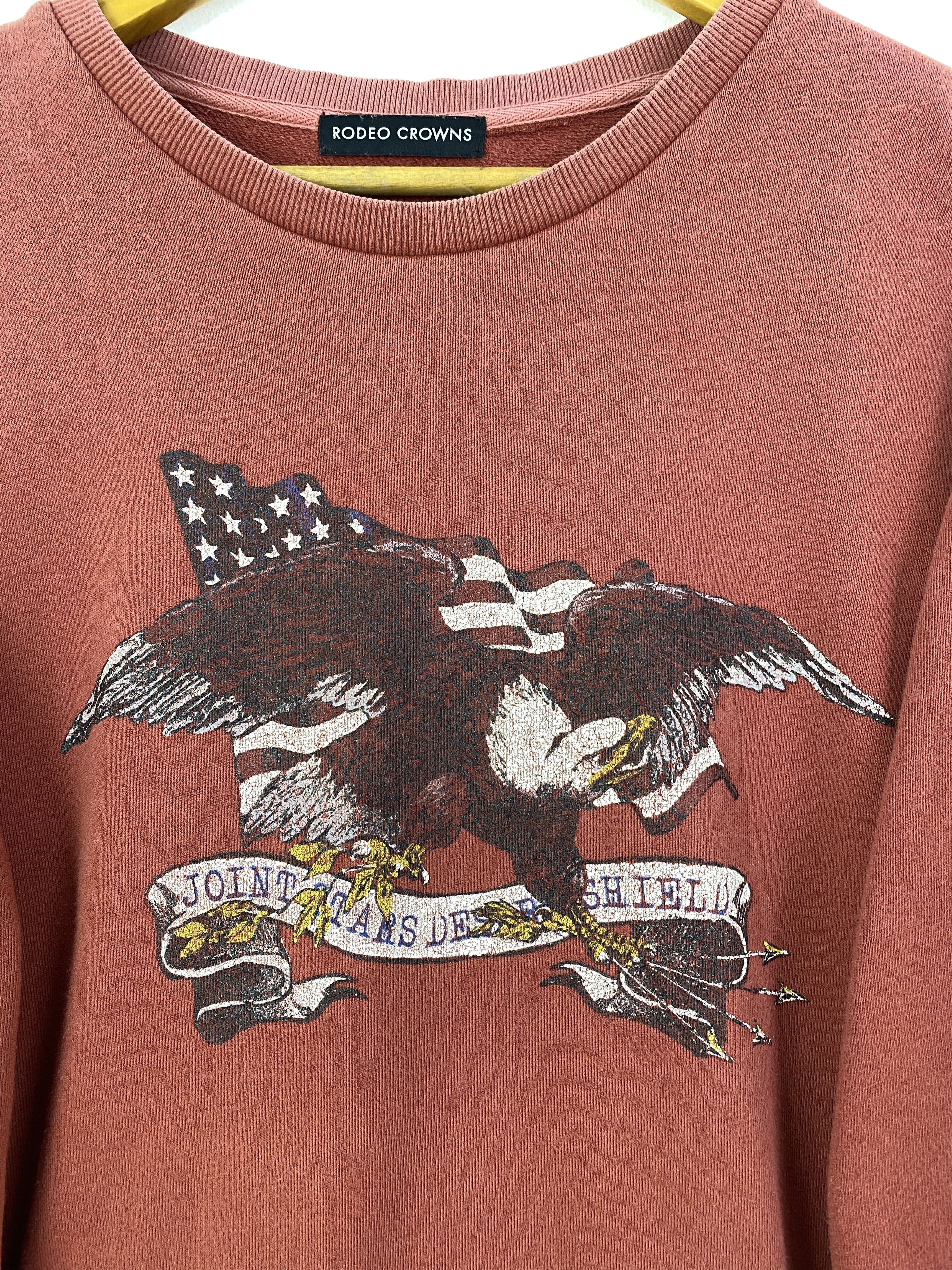 Indian Motorcycle Vintage Rodeo Crowns Motorcycle Sweatshirt SH0127 Size US L / EU 52-54 / 3 - 7 Thumbnail