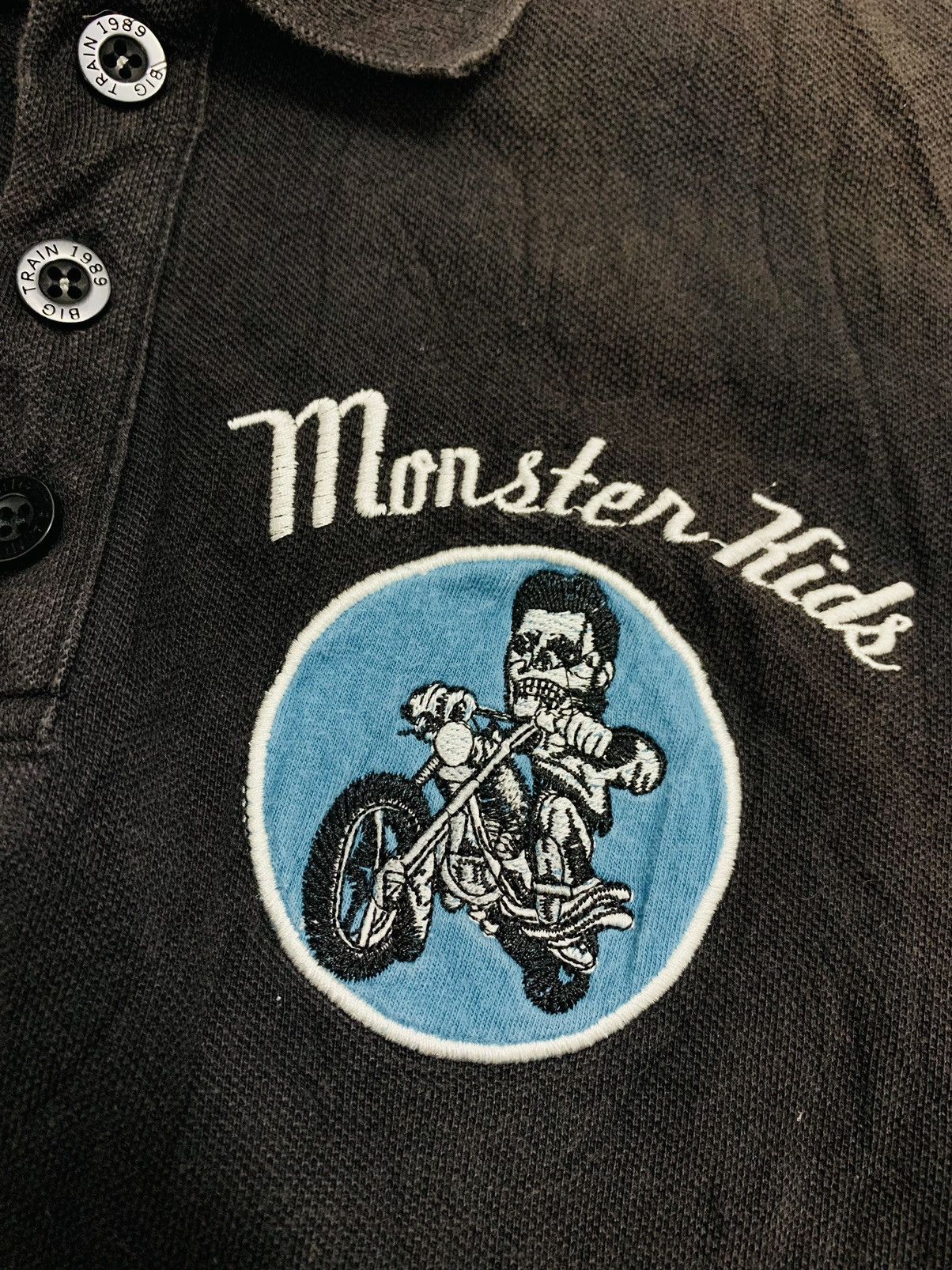 Vintage VINTAGE OSAKA BIG TRAIN JEAN MONSTER KIDS BACK-HIT Size US L / EU 52-54 / 3 - 5 Thumbnail