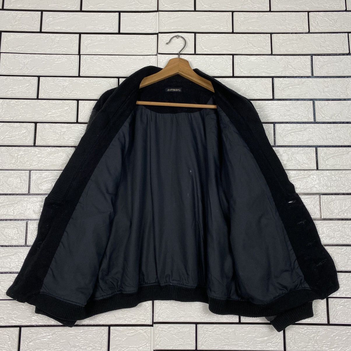 Japanese Brand 📌Wagen Co Ltd Wool Bomber Jacket Issey Miyake Size US L / EU 52-54 / 3 - 14 Thumbnail