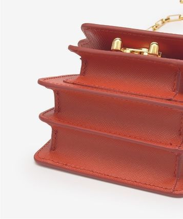 Marni oc11z0525 Size: OS/Trunk Nano Shoulder Bag in Red Size ONE SIZE - 6 Thumbnail