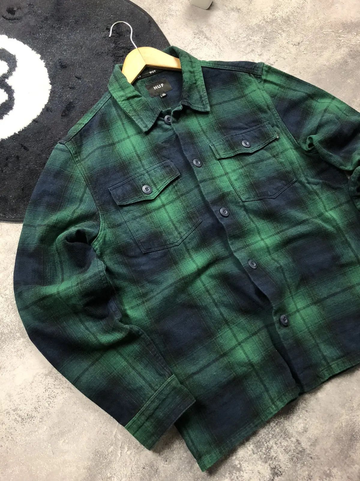 Huf HUF Hype Button Up Owershirt Checkered Skateboard Streetwear Size US M / EU 48-50 / 2 - 3 Thumbnail