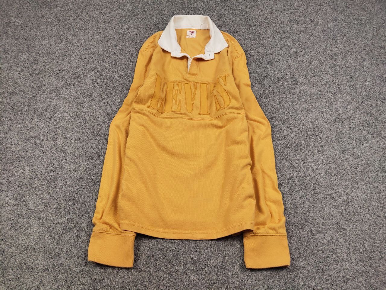 Levi's Vintage Levis Rugby long sleeve Polo shirts 90s Y2K Style Size US M / EU 48-50 / 2 - 2 Thumbnail
