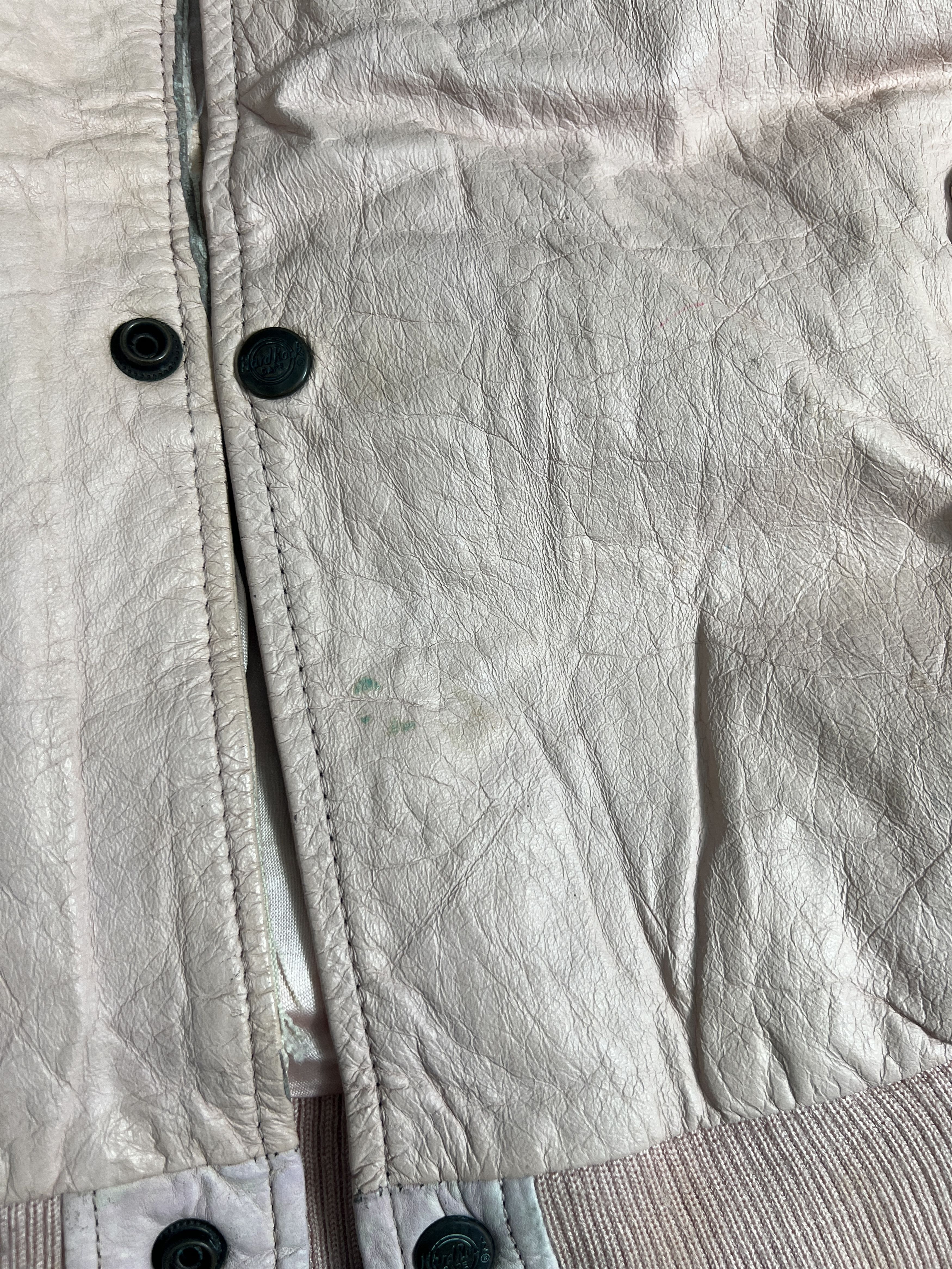 Hard Rock Cafe Vtg Hard Rock Cafe New York Leather Jacket (S) JK687 Size US S / EU 44-46 / 1 - 15 Thumbnail