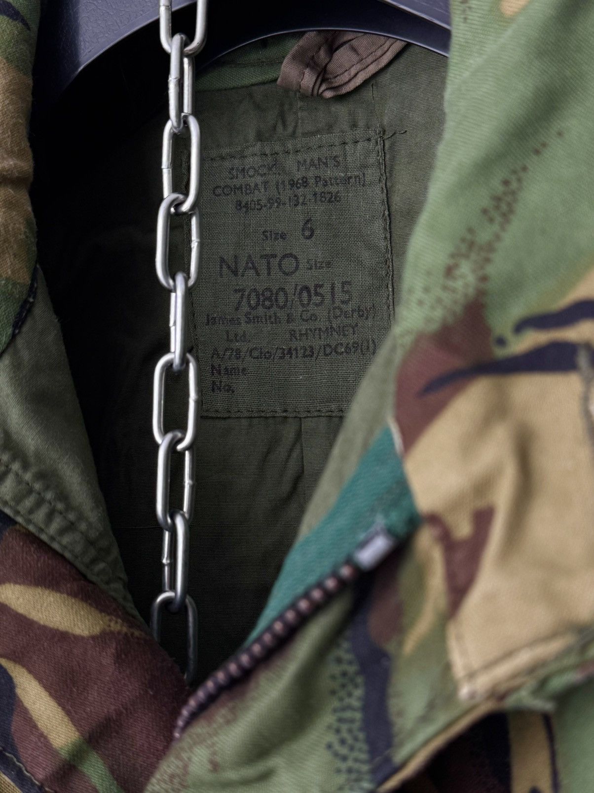 Japanese Brand 1968 Pattern Vintage British Army DPM Camo Combat Suit Size US L / EU 52-54 / 3 - 6 Thumbnail