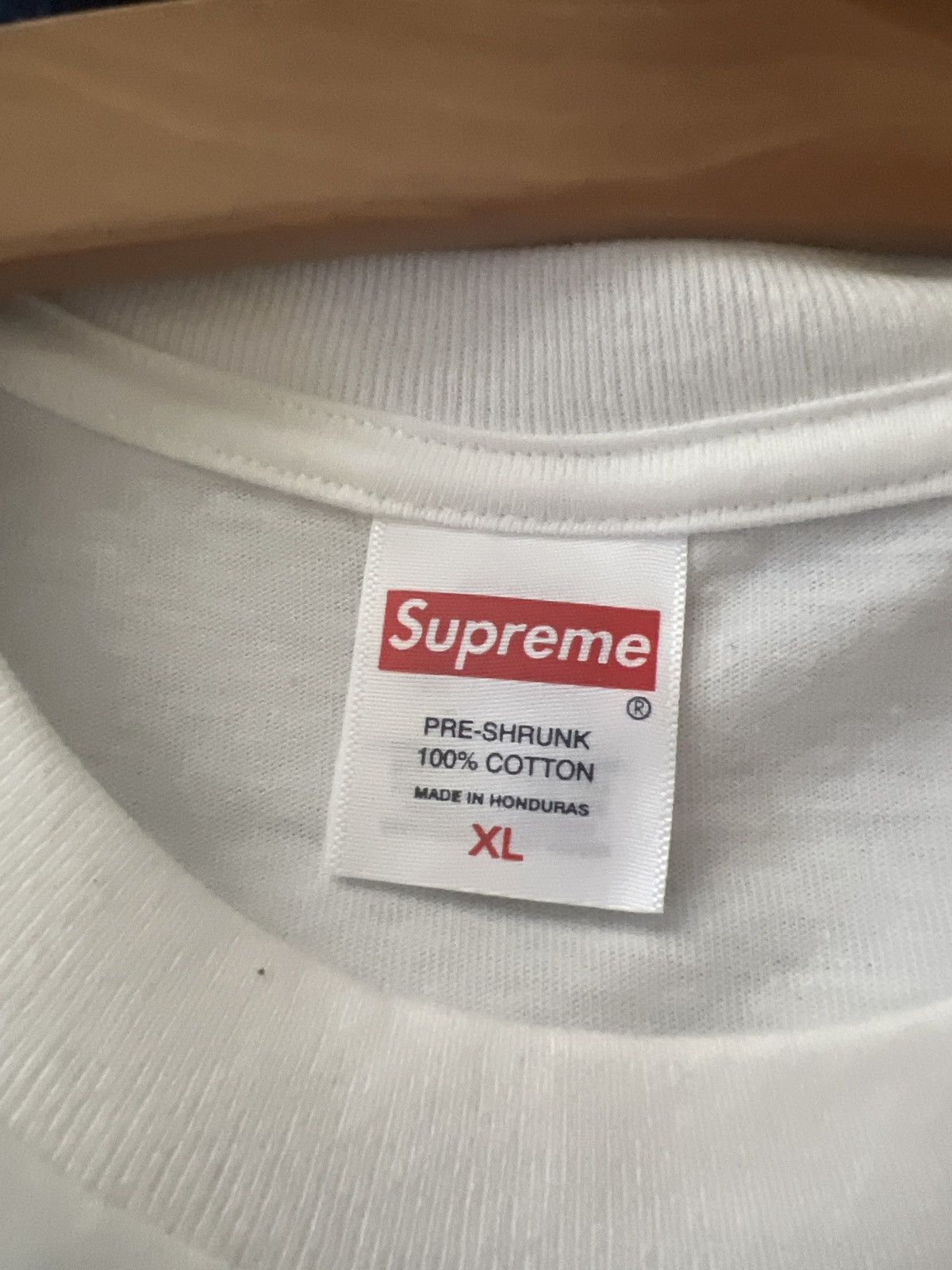 Supreme Playboi Carti X Supreme F/W 25’ White Blank Tee Size US XL / EU 56 / 4 - 3 Thumbnail